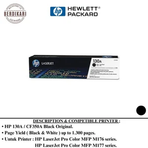 Toner HP 130A Original Black Printer Laser Jet