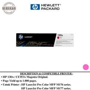 Toner HP 130A Original Magenta Printer Laser Jet