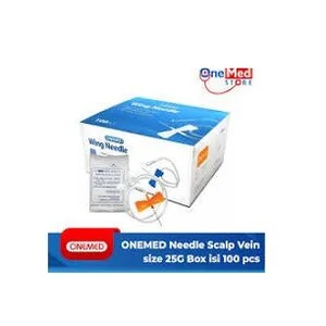 Wing needle 25G Onemed (Alat Kesehatan Lainnya)