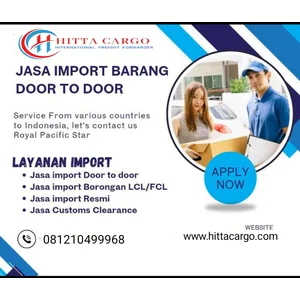 Jasa forwarder import stik bliard Eropa ke indonesia HITTA cargo