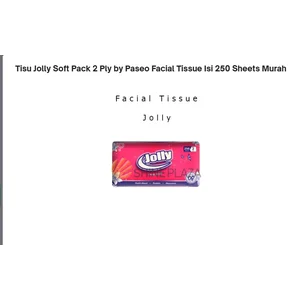 Pembersih Ruangan Lainnya Tisu Jolly 250 Sheet 2 Ply Tissue Facial