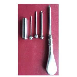 Pengobatan dan Perawatan Hewan Peliharaan Trocar ternak stainless steel