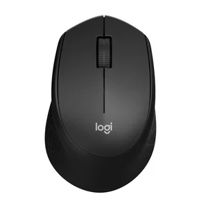 Logitech M331 Mouse Wireless Silent Click - Black Mouse Pad 