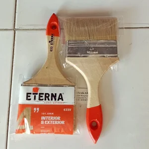 Carpentry Tools + 4 Inch Wall Paint Brush + Eterna Paint Brush
