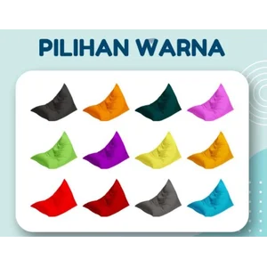 Sofa Beanbag Triangle Bahan Taslan
