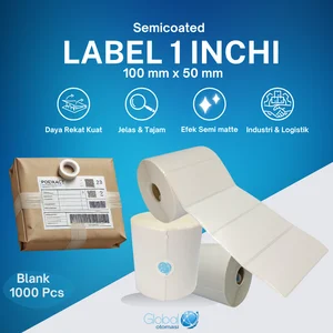Label Produk Barcode Dengan Ukuran dan Bahan Tertentu