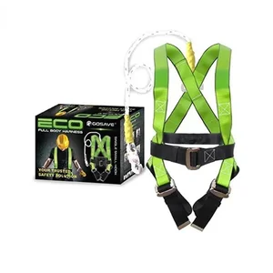 GOSAVE ECO SAFETY BELT FULL BODY HARNES SINGLE HOOK BESAR - HARNESS alat safety lainnya