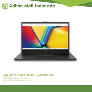 LAPTOP NOTEBOOK ASUS VIVOBOOK GO 14 E1404FA-FHD321 BLACK
