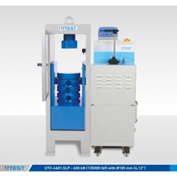 UTC-4601.SLP-N 600kN (135000 lbf) Semi-Automatic Compression Testing ...