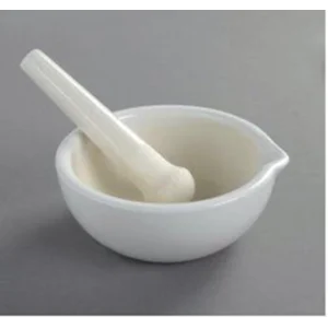 UTGG-2210 Porcelain Mortar with Pestle 160 mm dia