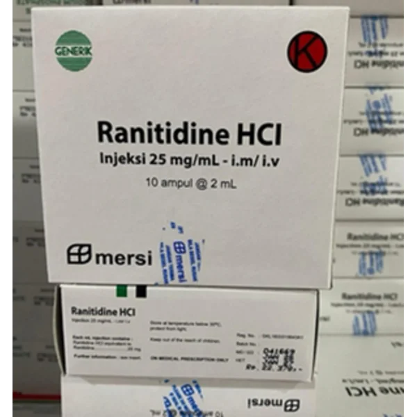 Obat Hewan Ranitidine 50mg per 2 ml injeksi Box 10 ampul - CV Hidayah ...