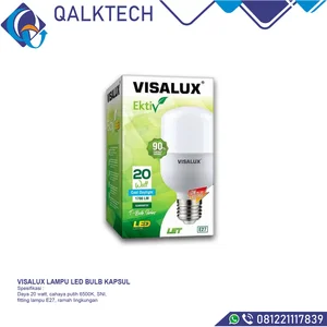 LAMPU VISALUX  LED BULB KAPSUL 