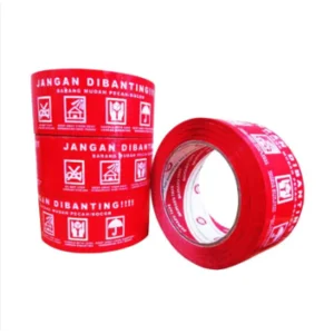 Lakban Fragile Daimaru Warna Merah