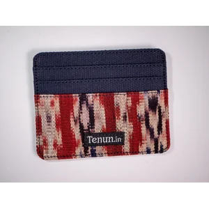 Dompet Mini Card Holder Kawona Tenunin Bahan Kanvas
