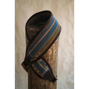 TENUNIN Handwoven Sasak Strap Tali Tas Selempang Bahan Kulit Tenun Asli 