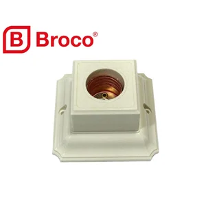 FITTING LAMPU BROCO PUTIH SUSU 