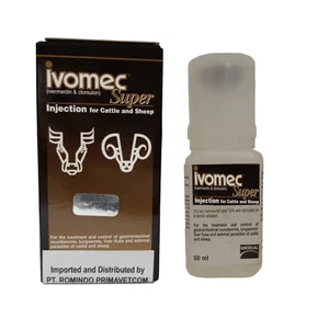 Inject Anti Parasit / Obat Hewan Ivomec Super 50ml