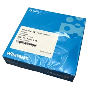 Kertas Saring Laboratorium DGR 42 12.5CM 100/Pack Whatman 1442-125