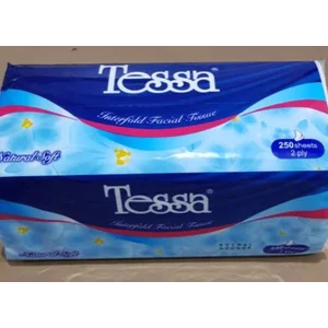 Tisu Wajah 250 sheet Tessa