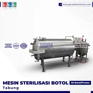 MESIN STERILISASI BOTOL HIGH TEMP (TABUNG)