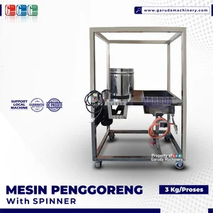 Mesin Penggoreng + Spinner Lokal