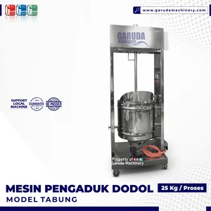 Mesin Pengaduk & Pemasak Dodol Model Tabung