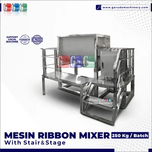MESIN PENGADUK TEPUNG/MIXER POWDER KAPASITAS INDUSTRI 250KG FULL STAINLESS STEEL 