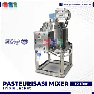 MESIN PASTEURISASI MIXER 50 LITER / FULL STAINLESS FOOD GRADE