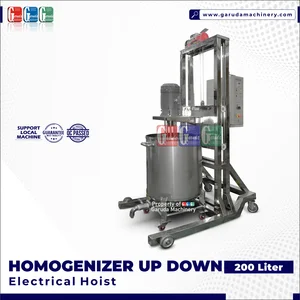 HOMOGENIZER ULTRA TURRAX / HOMOGENIZER UP DOWN 200L FULL STAINLESS STEEL