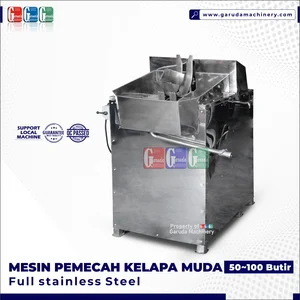 MESIN PEMECAH KELAPA MUDA / DEGAN FULL STAINLESS