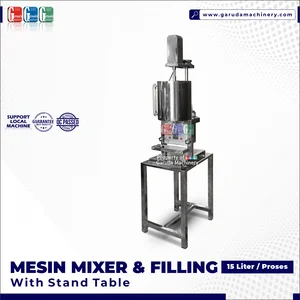 15L MIXER AND FILLER MACHINE WITH SS TABLE