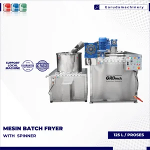 MESIN  PENGGORENG OTOMATIS (BATCH FRYER) KAPASITAS MINYAK 125L - Mesin Penggorengan / Deep Fryer