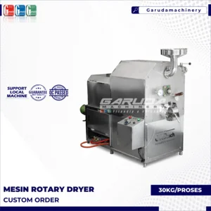 MESIN ROTARY DRYER KAPASITAS 30KG (MESIN PENGERING)