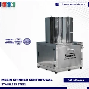 Mesin Peniris Minyak Setrifugal Kapasitas 141 Liter