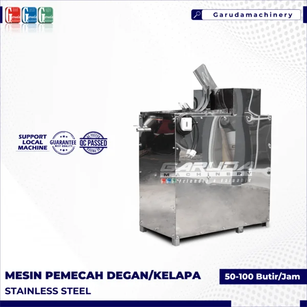 Mesin Pemecah Degan Kelapa Stainless Steel