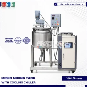 Mixing Tank With Cooling Chiller 100 Liter (Mesin Cooling Tower dan Heat Exchanger)