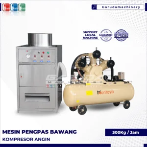 MESIN PENGUPAS BAWANG KAPASITAS 300KG/JAM