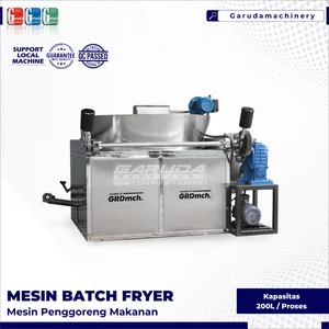 Mesin Penggoreng Batch Fryer 200L