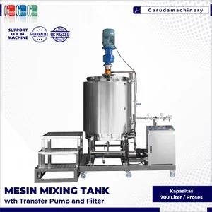 Mesin Mixing Tank 700 Liter dengan Tansfer Pump dan Filter