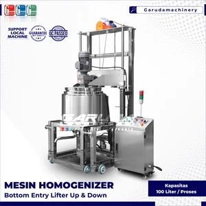 MESIN HOMOGENIZER LIFTER UP DOWN 100 LITER