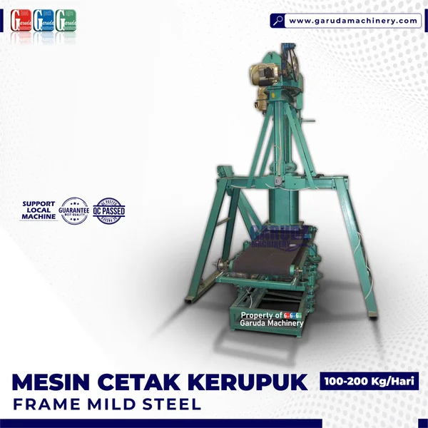 MESIN CETAK KERUPUK KOTAK LOKAL 