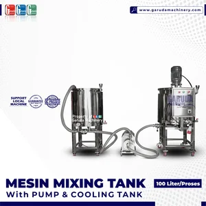 MESIN MIXING TANK - with Pump & Cooling Tank 100L