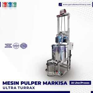 Mesin Pulper Markisa kapasitas 25 Liter