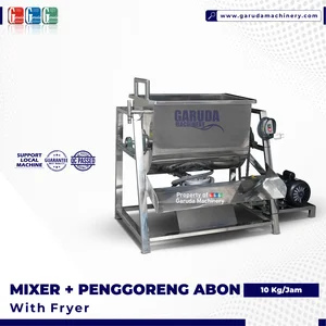 Mesin Mixer dan Penggoreng Abon Lokal 10KG