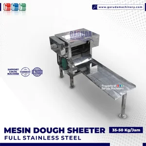 MESIN DOUGH SHEETER - Pemipih/Penipis Adonan 30-50Kg