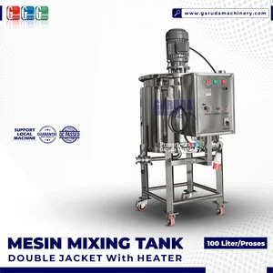 MESIN MIXING TANK - Double Jacket 100 Liter