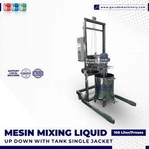 HOMOGENIZER ULTRA TURRAX UP DOWN - MIXING LIQUID 100 LITERS