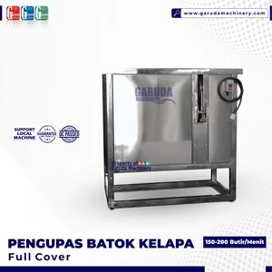Mesin Pengupas Batok Kelapa 150 Butir/Jam - Full Cover SS