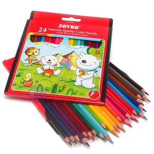 Pensil Warna Joyko 24 Warna Alat Tulis Lainnya