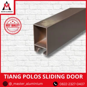 Tiang Polos Sliding Door Aluminium 9055